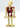 Battle Droid Security with Straight Arm and Dark Red Torso