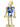 Battle Droid Pilot with Blue Torso