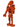 Battle Droid Dark Orange with Back Plate