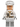 Hoth Rebel Trooper White Uniform (Cheek Lines)